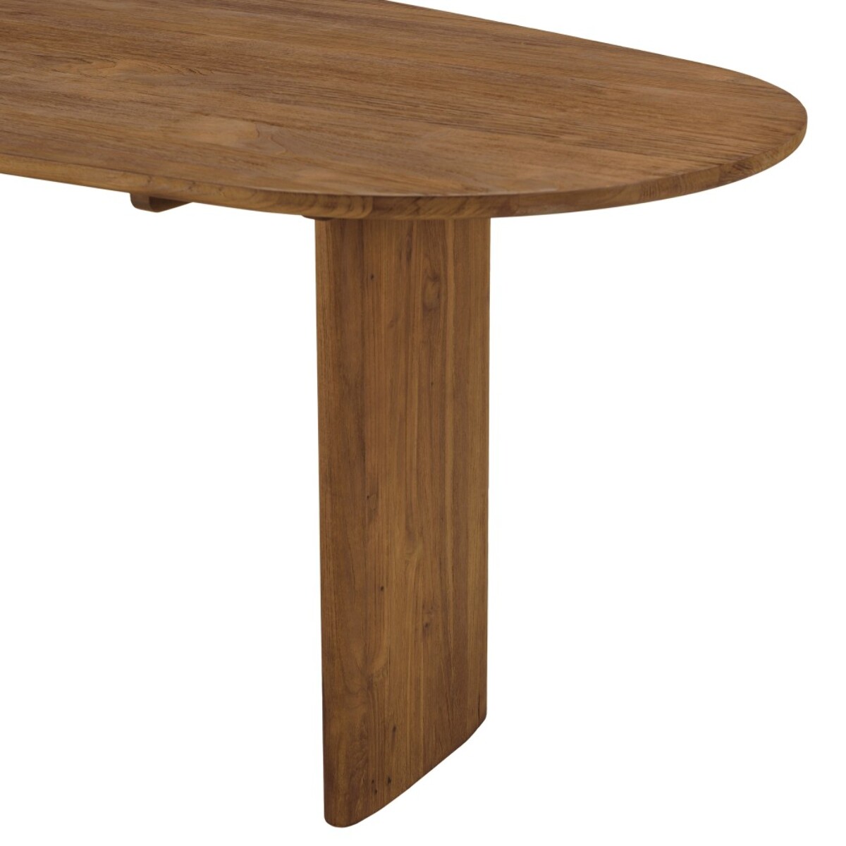 SIXTINE - Table à manger 260x120cm en bois de teck recyclé