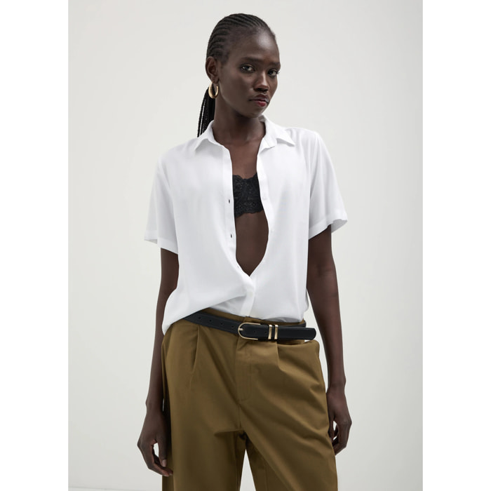 Camicia tinta unita