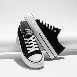 B&W Break&Walk - Scarpe eleganti in tessuto per donna e bambina