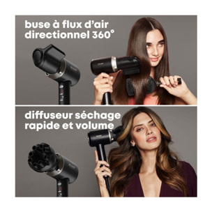 Sèche cheveux REVAMP Quad ion haute vélocité progloss