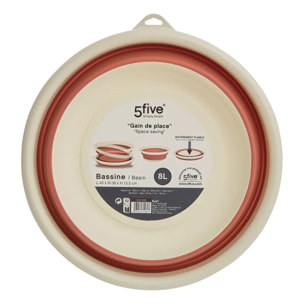 BASSINE RETRACT RONDE 8L ASS