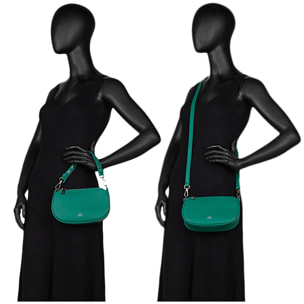 Bolso Bandolera Mujer Sint/Pu Skpat Verona Verde Esmeralda