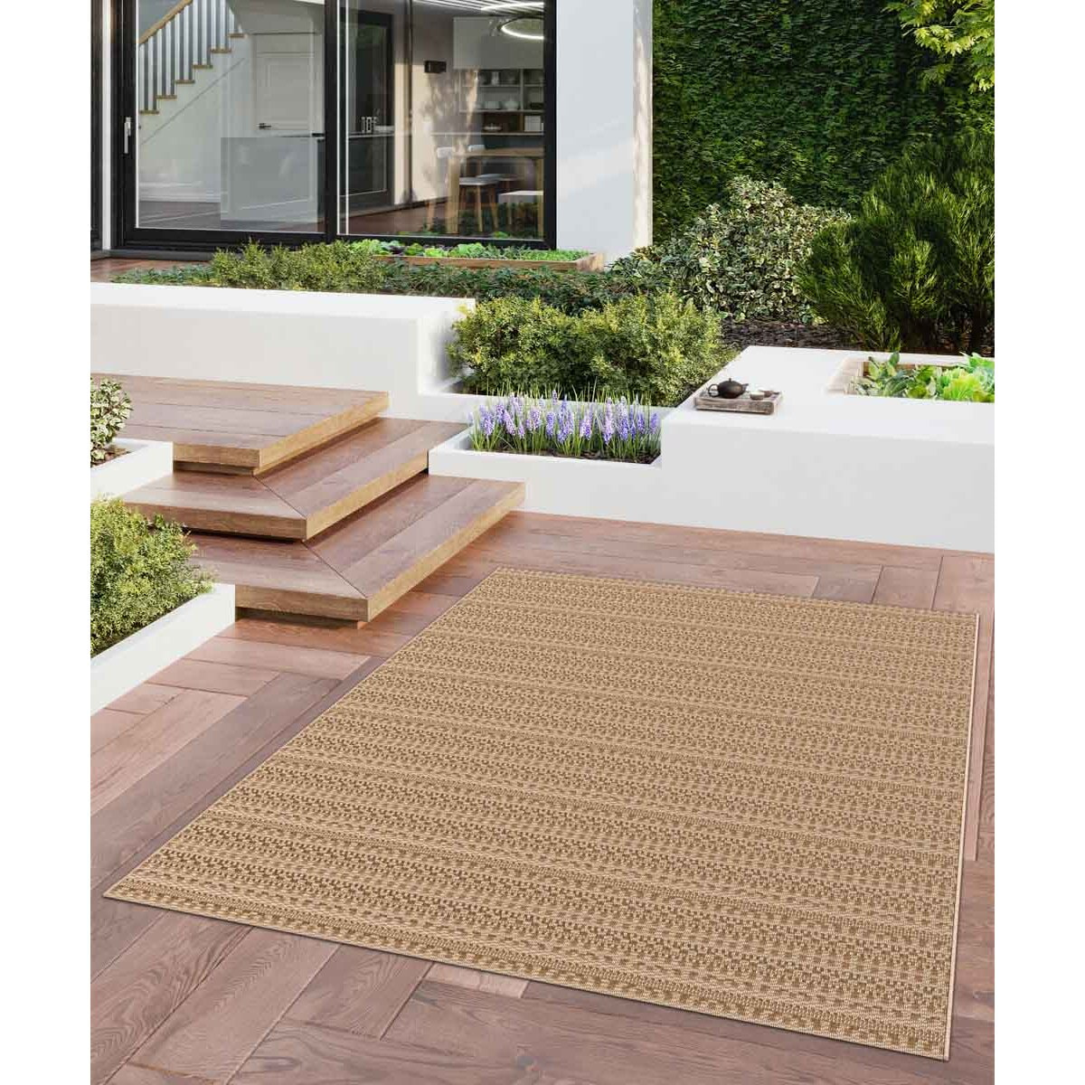 Tappeto Interno Esterno Outdoor Beige