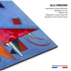 Tableau art classique par Kandinsky Soft Hard Tableau alu Dibond