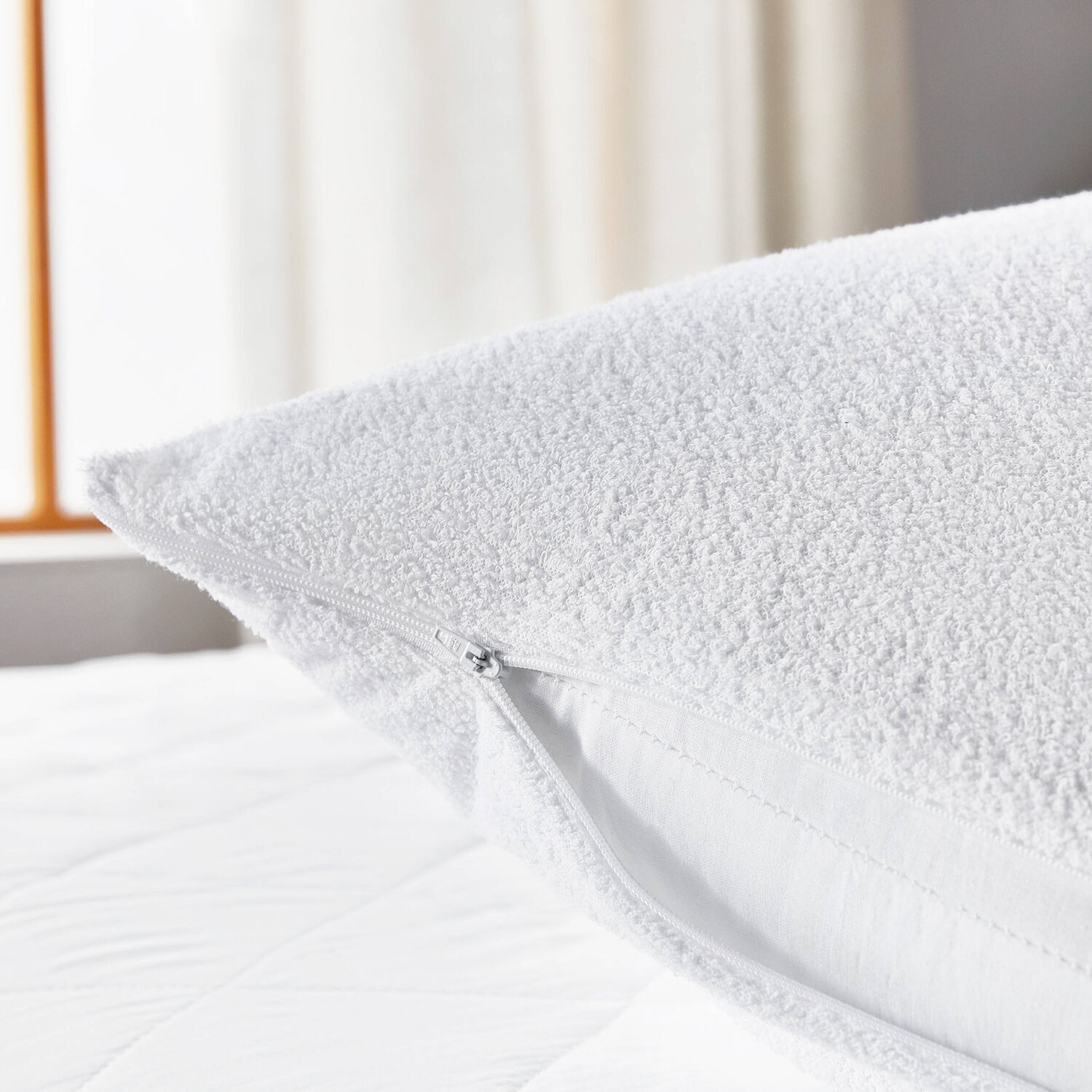 Funda de Almohada | Dermoportectora Aloe Vera | Antialérgica | Impermeable | Ideal para pieles sensibles