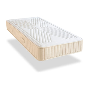 Matelas Symphonie 2.0, Soutien Ferme, 24 cm, Latex & Mémoire de forme, extrait d’Aleo Vera
