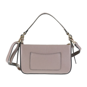 Borsa a spalla da donna Made in Italy - Modello Elowen - 100% pelle - 23.0 x 13.0 x 7.0 cm