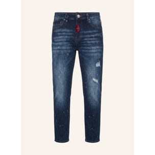 PHILIPP PLEIN Vaqueros de corte slim BASIC