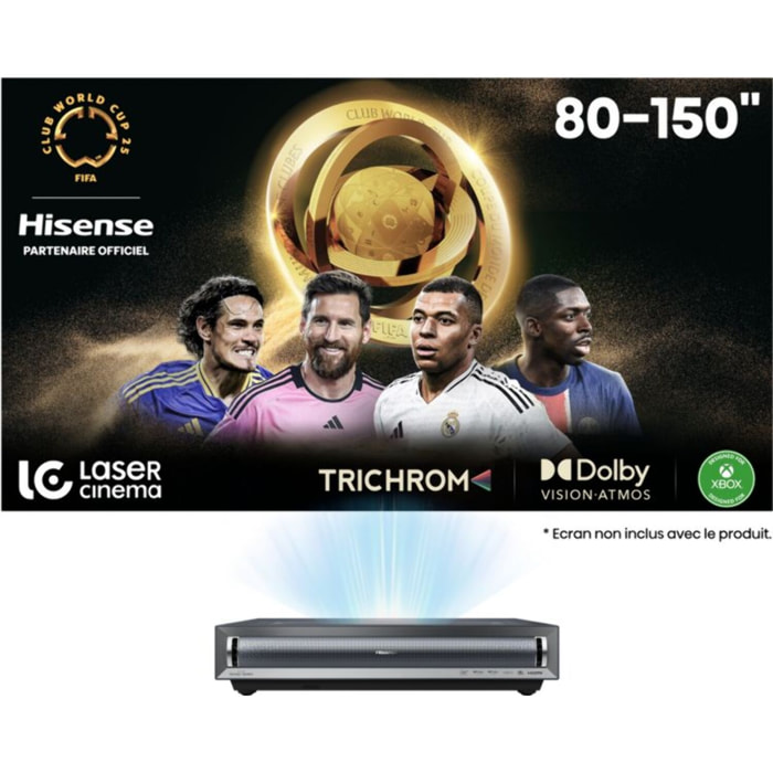 Vidéoprojecteur home cinéma HISENSE PX3-PRO 2024