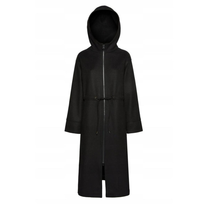 Abrigos Mujer de la marca GEOX  modelo W DORALEA LONG COAT NEGRO