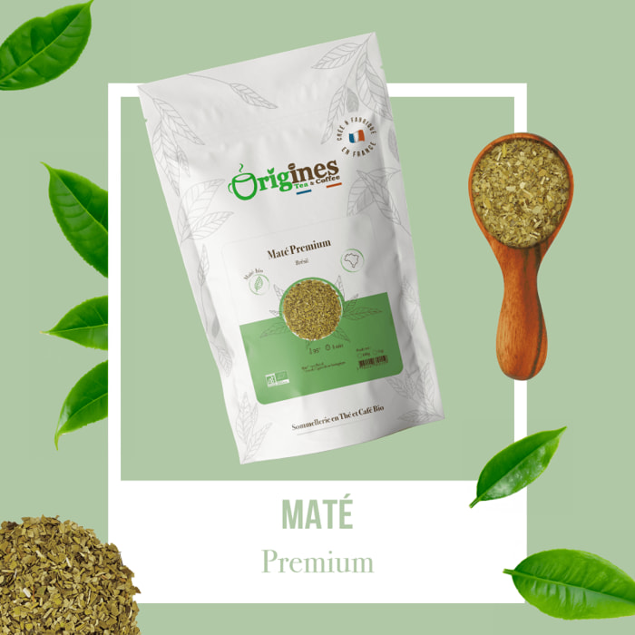 Maté vert du Brésil - Sachet 100g