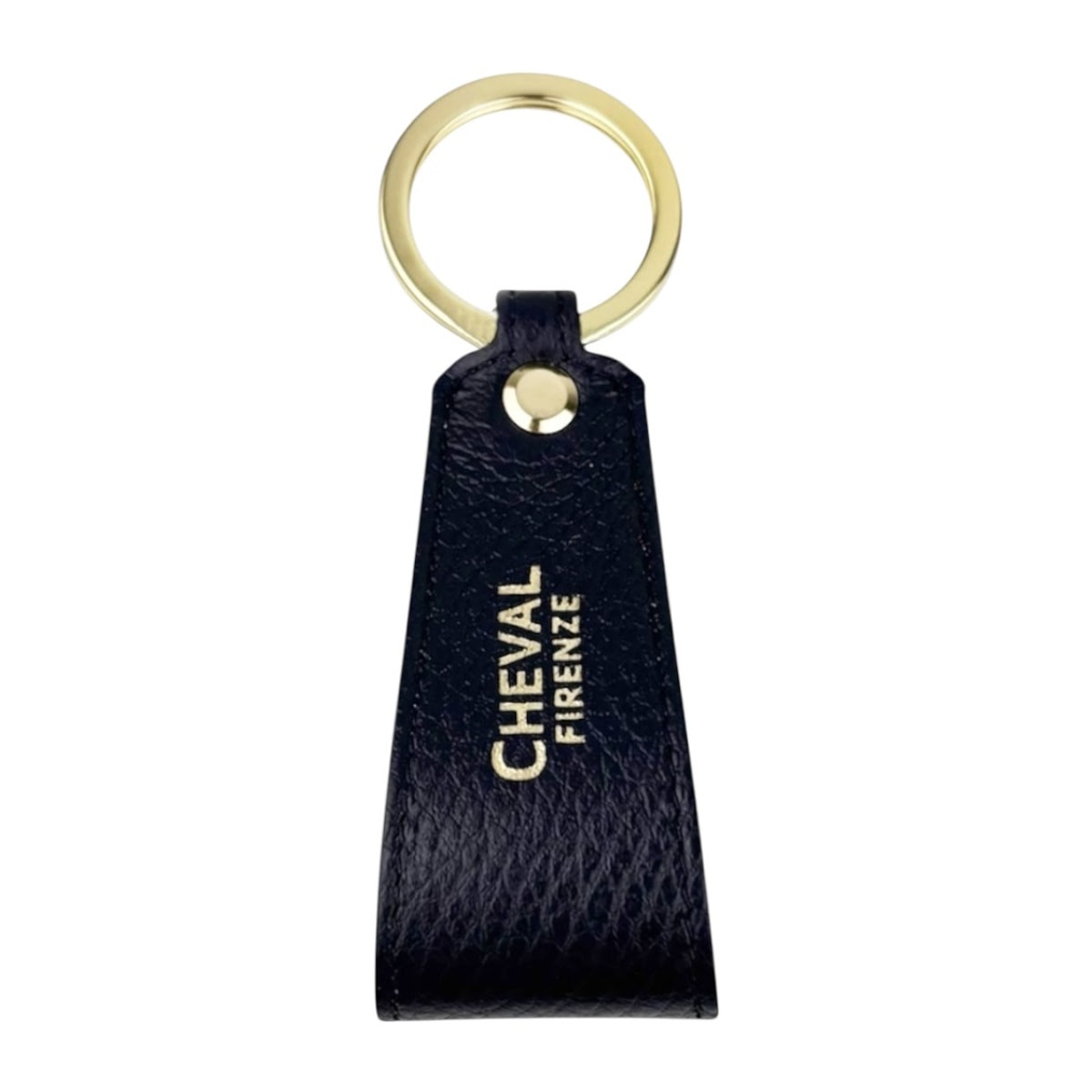 Llavero Cinta Cheval Firenze Azul Oscuro