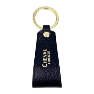 Llavero Cinta Cheval Firenze Azul Oscuro