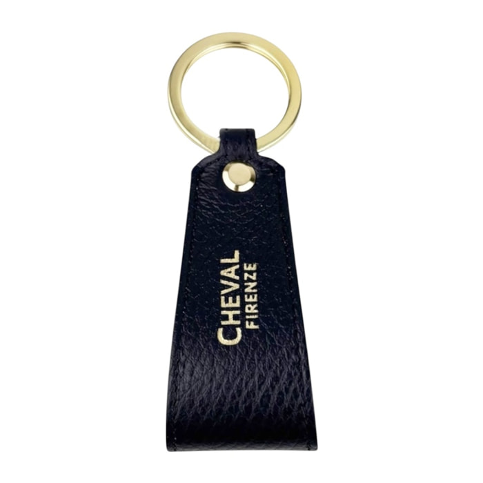 Llavero Cinta Cheval Firenze Azul Oscuro