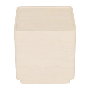 Violette – Table d’appoint design en magnésie naturelle