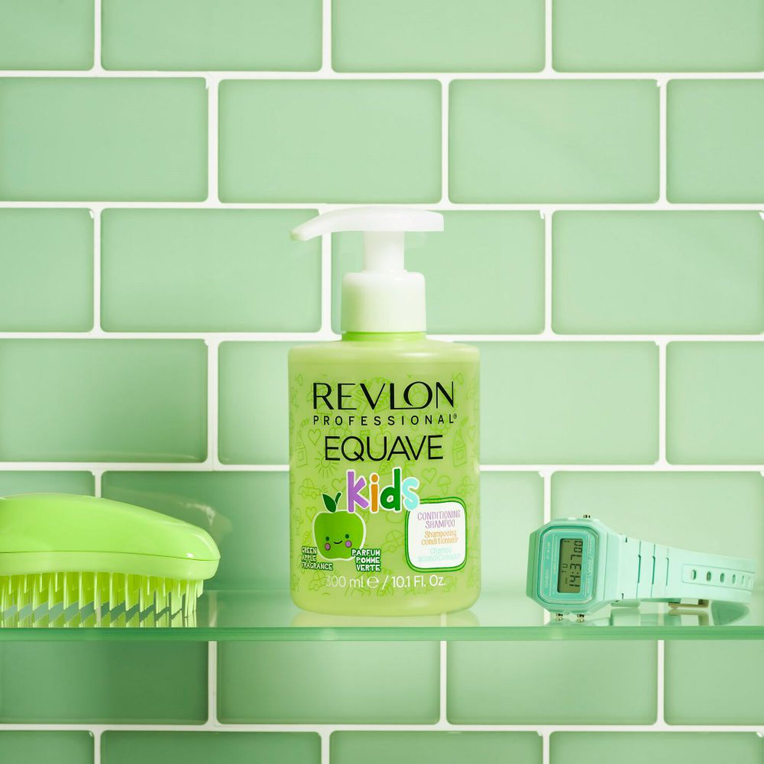 Equave™ KIDS - Shampooing Doux Démêlant Parfum Pomme 300 ml