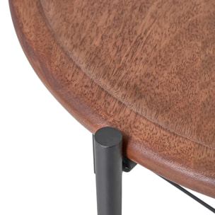 Table d'appoint Metsa marron 42,5x42,5x41cm