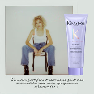 Blond Absolu - Après-Shampooing Fortifiant et Démélant Profond pour Tous les Types de Cheveux Blonds.