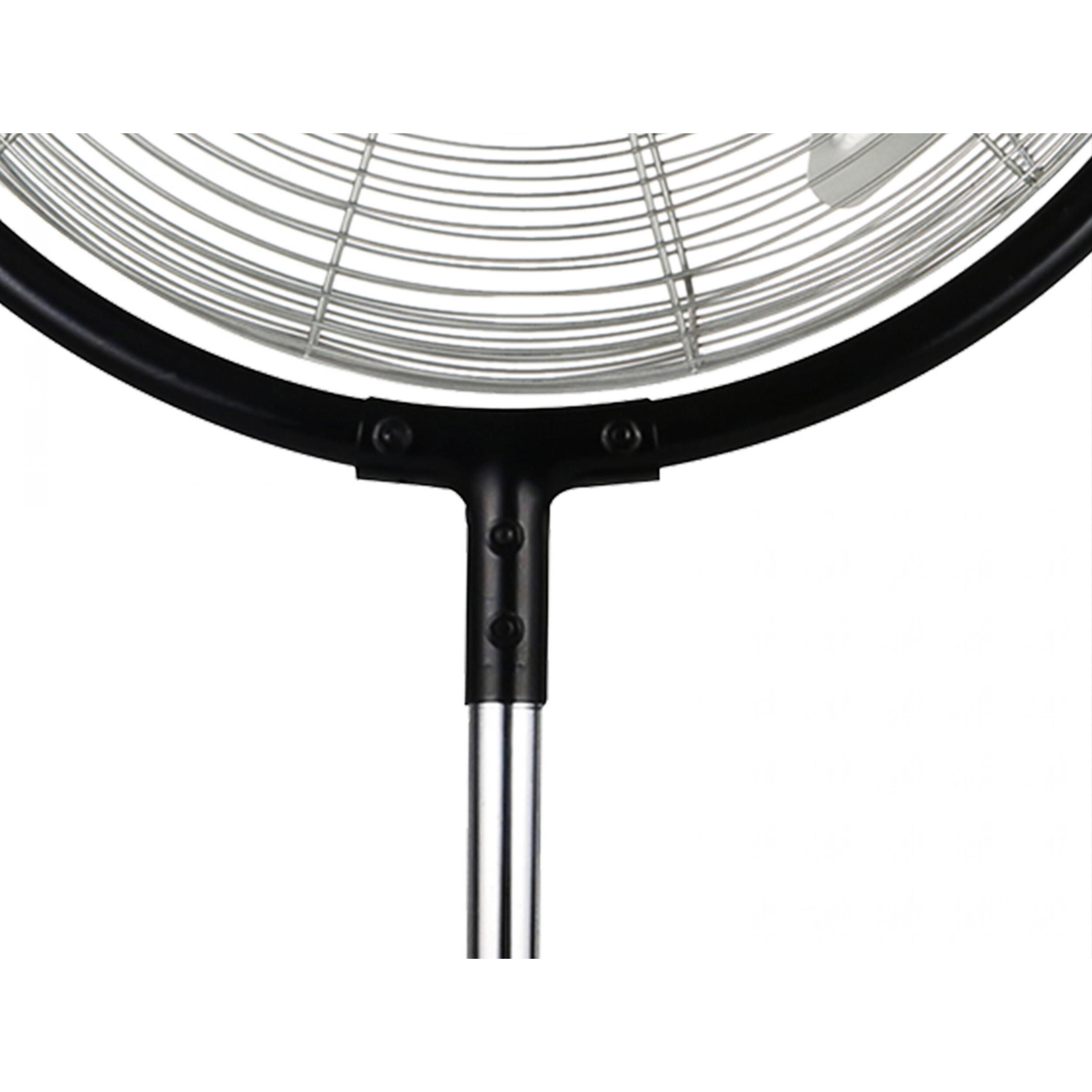 Ventilador industrial de pie en aluminio 120W con altura regulable VENTY IND 120F PURLINE