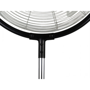 Ventilador industrial de pie en aluminio 120W con altura regulable VENTY IND 120F PURLINE