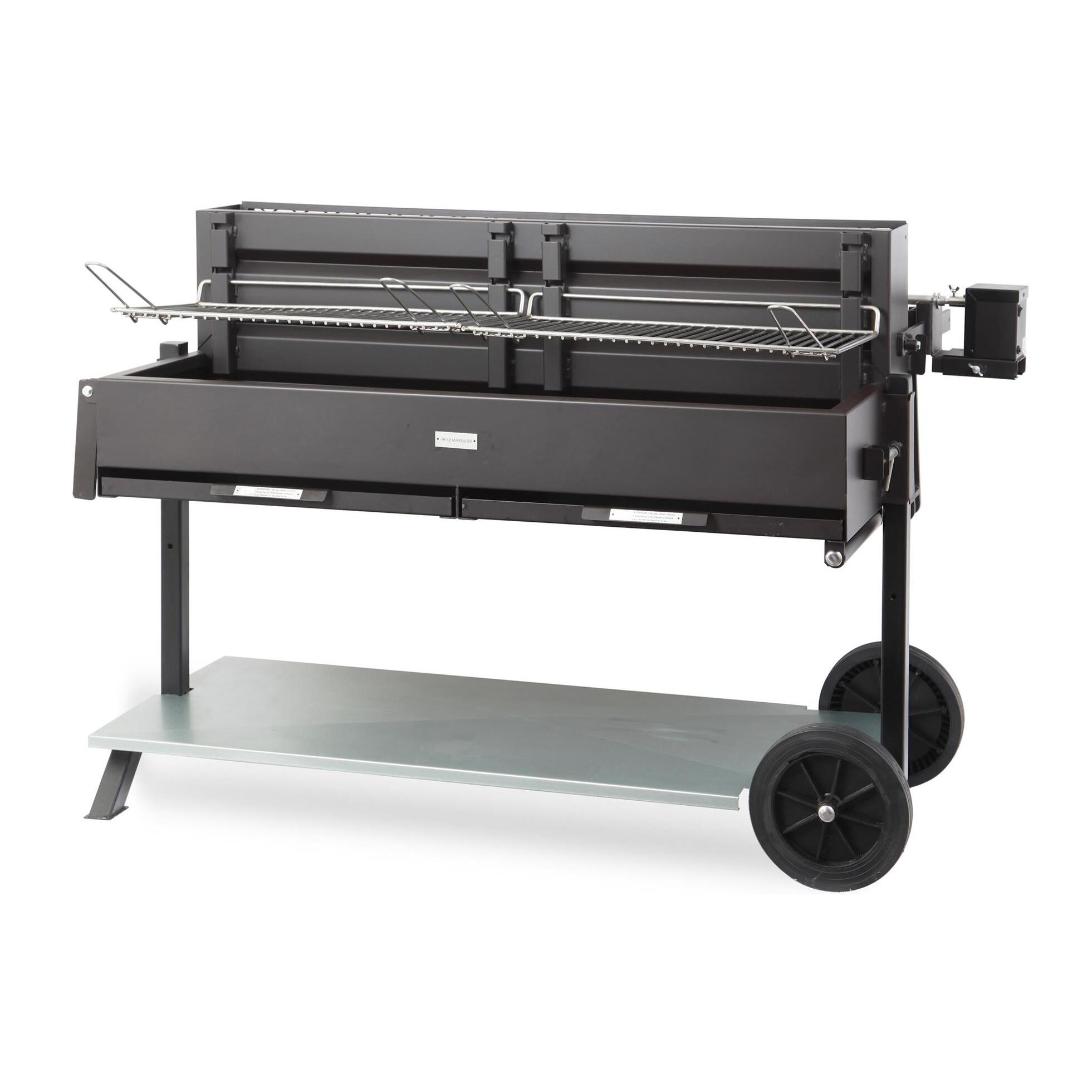 Barbecue Méchoui Sur Chariot - LE MARQUIER