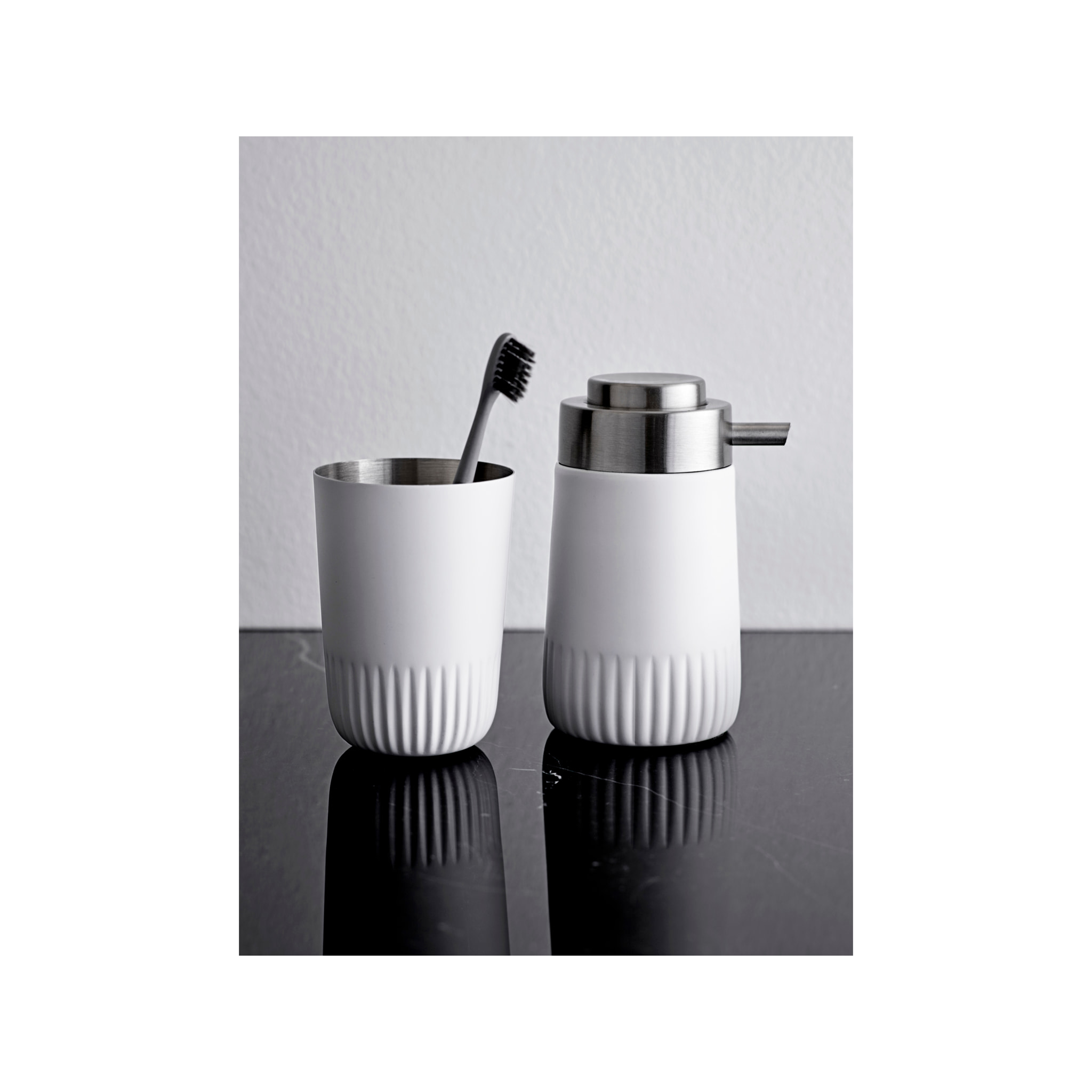 Porte brosse à dents Plissé