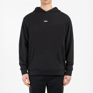 Felpa con cappuccio e tasca davanti oversize