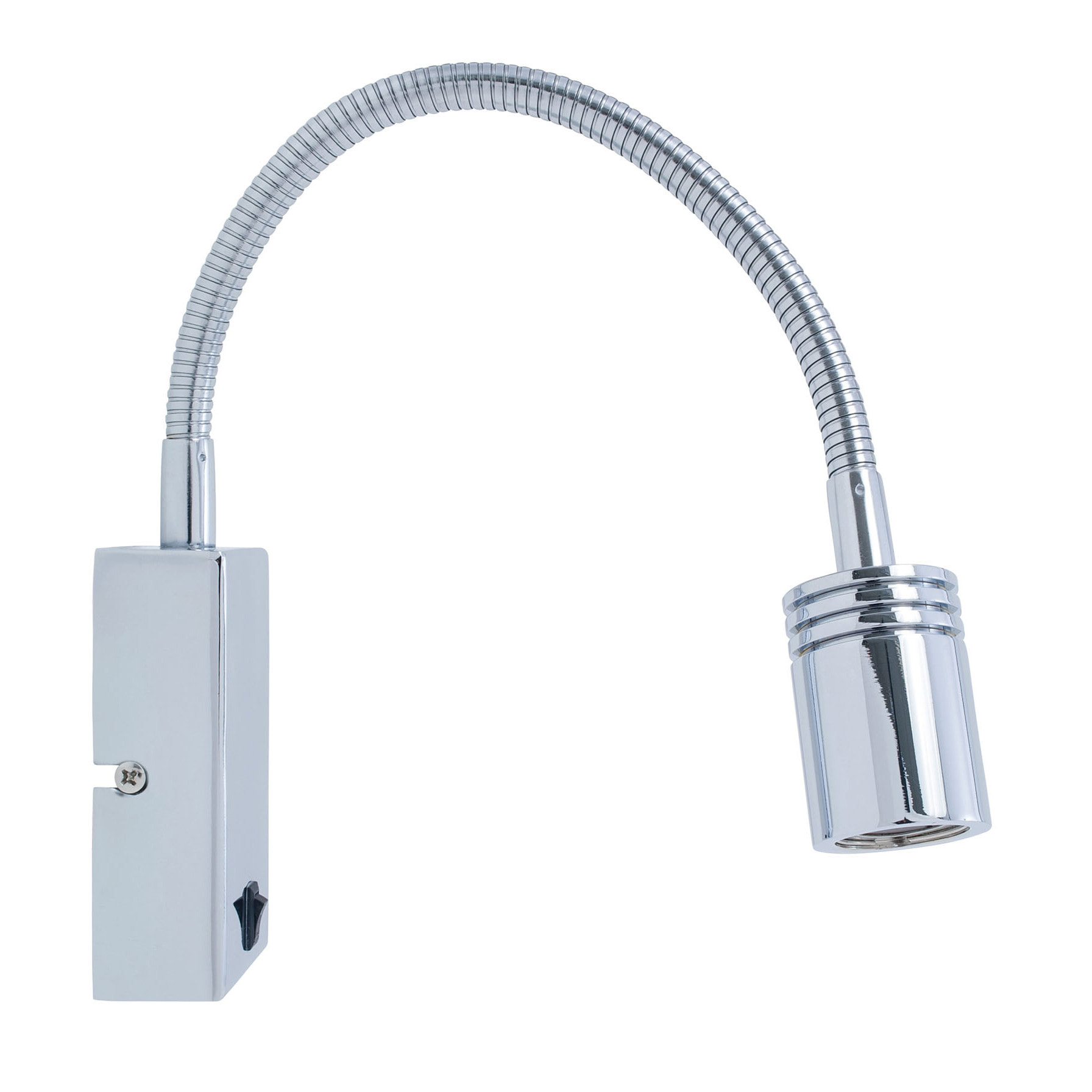 LEDS C4 Luz De Lectura Book Rectangular Surface Led 3W 3000K Cromo 125Lm