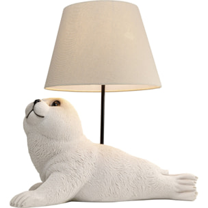 Lampe phoque blanc Kare Design