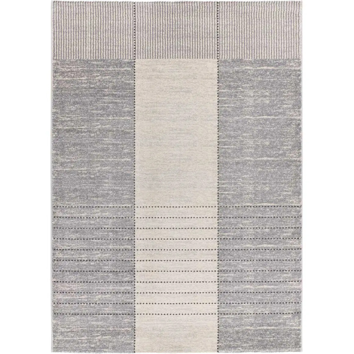 CRAFT Alfombra moderna en tonos grises, varias medidas disponibles