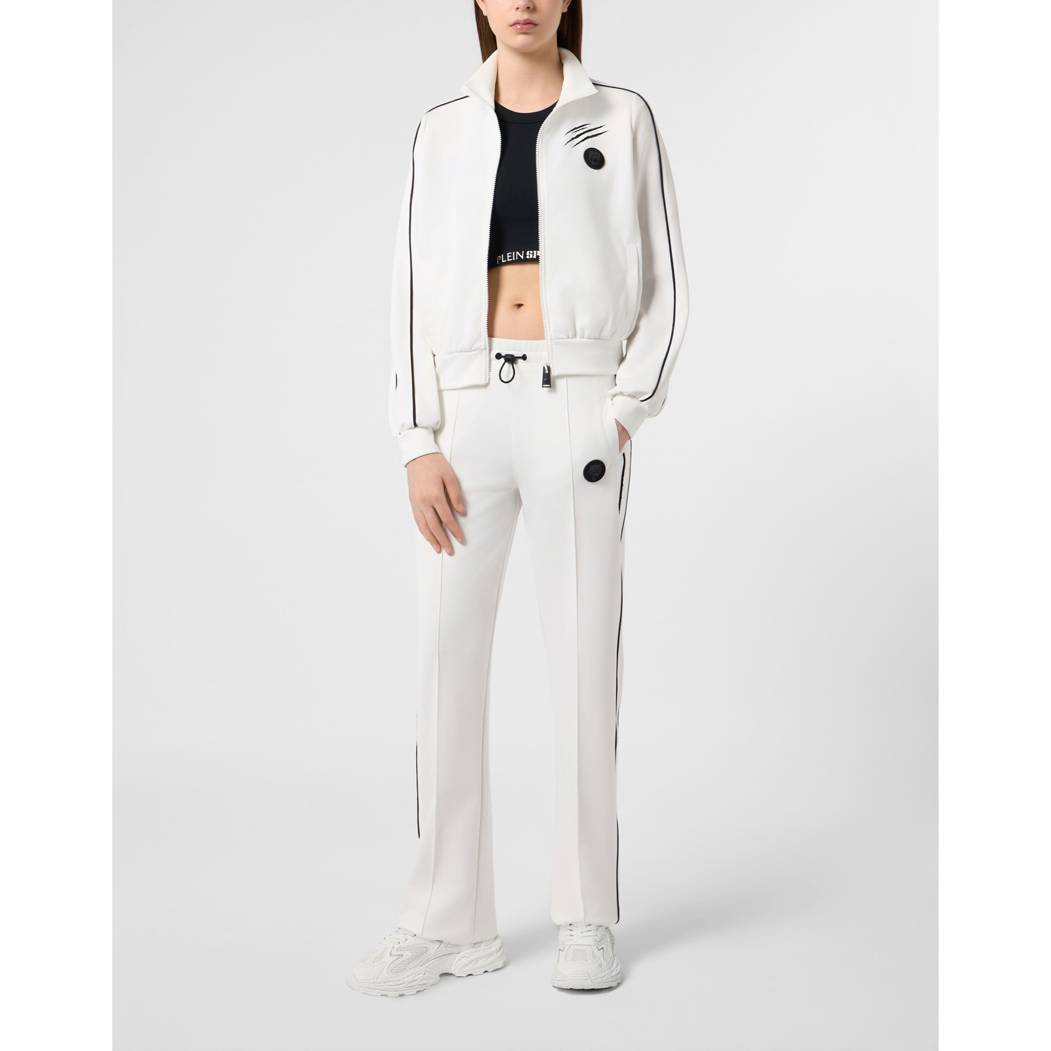 PLEIN SPORT Ribbed Tank Top