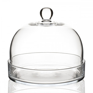 CLOCHE EN VERRE H25 D30CM