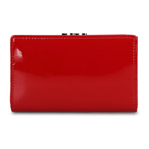 Portafoglio da donna - Modello Celeste Lux - 100% pelle - 14.5 x 9.0 x 4.0 cm