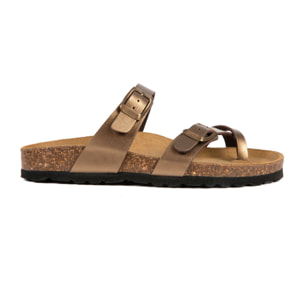 Sandalia BABUNKERS MARRON