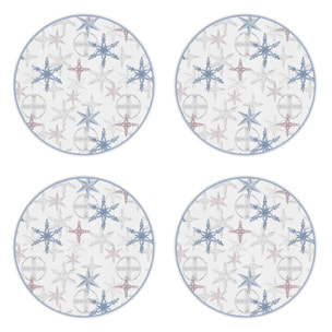 VINILIKO, set de 4 individuales de mesa Christmas time 4u-[Diam] 40 cm