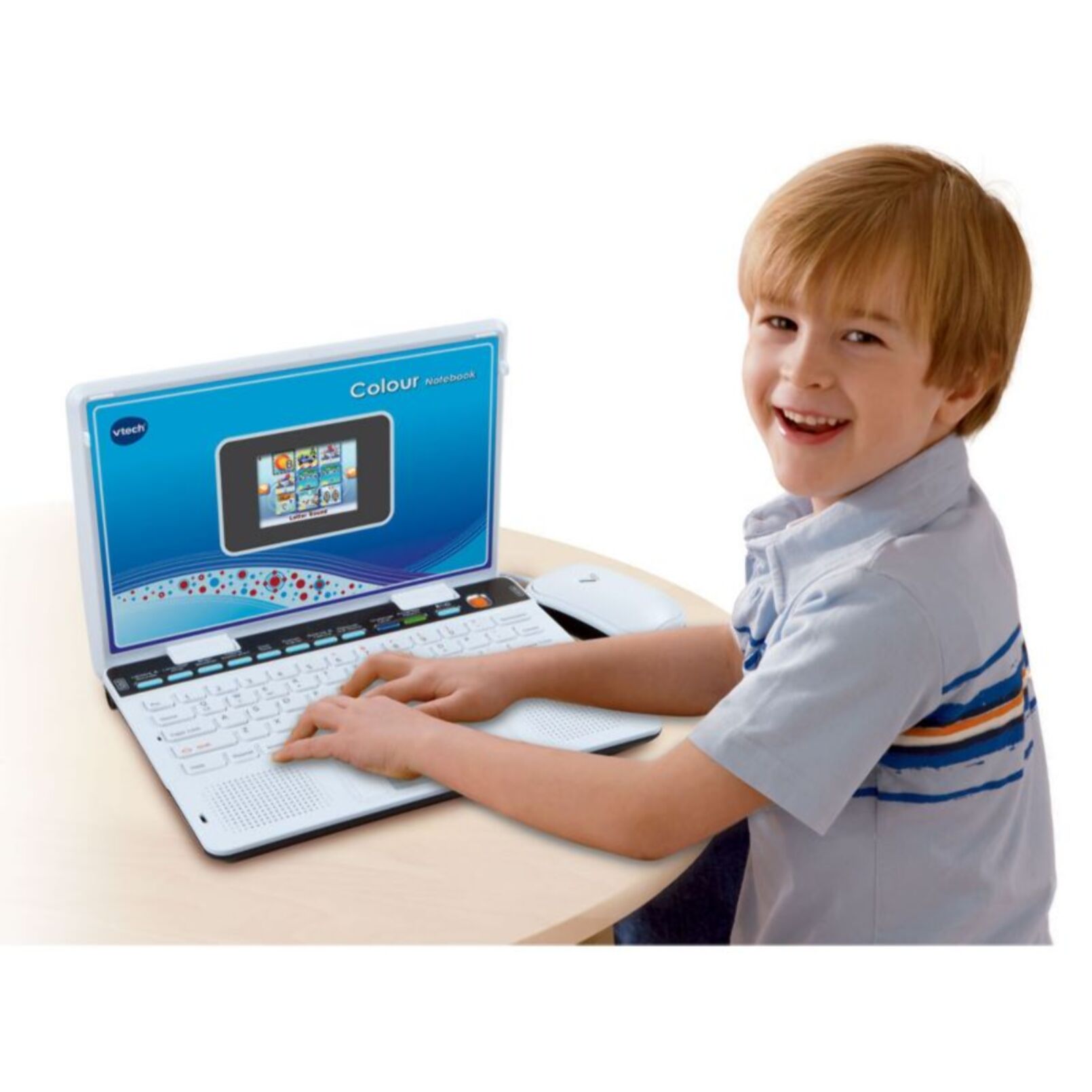 Ordinateur enfant VTECH Genius XL Color Pro bilingue gris