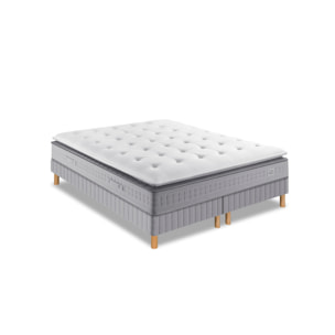 Ensemble EXTENSION matelas H29 Hybride, ferme, 2 sommiers