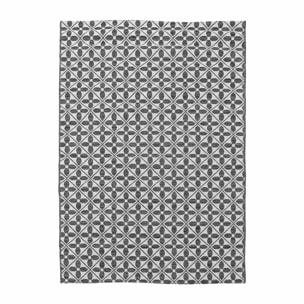 Tapis extérieur/intérieur 160 x 230 cm. densité 1.15 kg/m2. motif carreaux de ciment. traité anti UV. toutes saisons