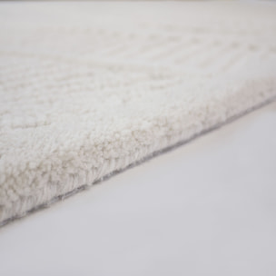 Tapis en laine de couloir VAGUES