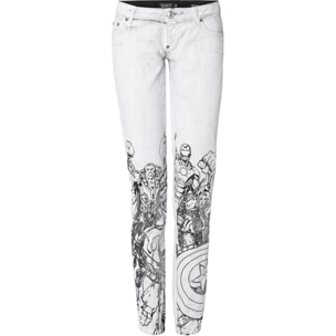 PHILIPP PLEIN super sexy slim "comic on"