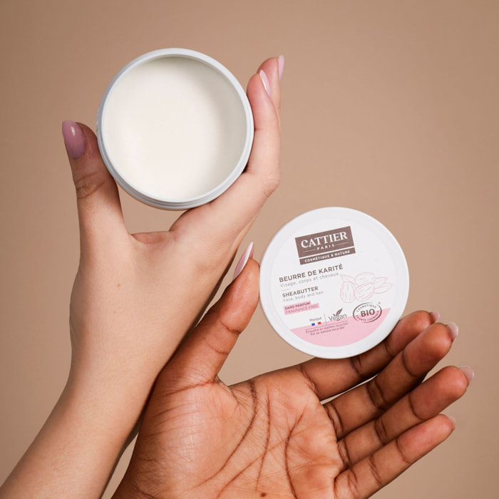 Beurre de Karité Sans Parfum - Visage, Corps & Cheveux