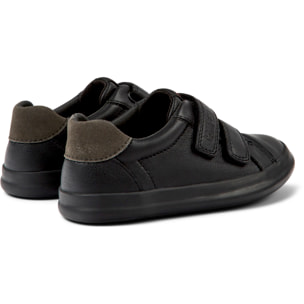 Sneakers - CAMPER Pursuit - Nero - Pelle liscia / Tessuto tecnico