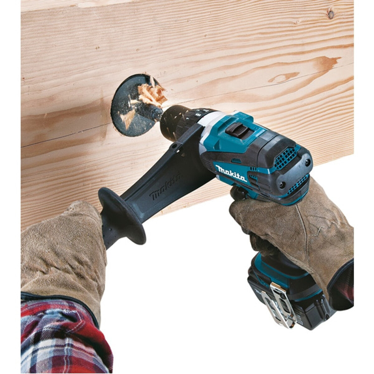 Taladro 18 V Li-Ion Ø 13 mm MAKITA - Sin batería ni cargador - DDF458Z
