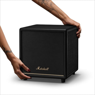 Caisson de basse MARSHALL Heston Sub 200 Noir - Compatible barre de son Marshall, connexion sans fil