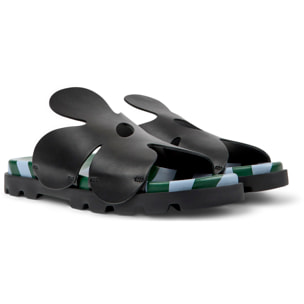 Sandalias - CAMPER Brutus Twins - Negro - Cuero liso