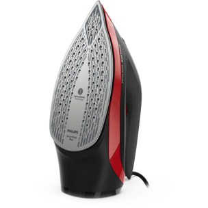 Fer à repasser PHILIPS DST6130/40 fer à vapeur Série 6000 Noir/Rouge, 2600W
