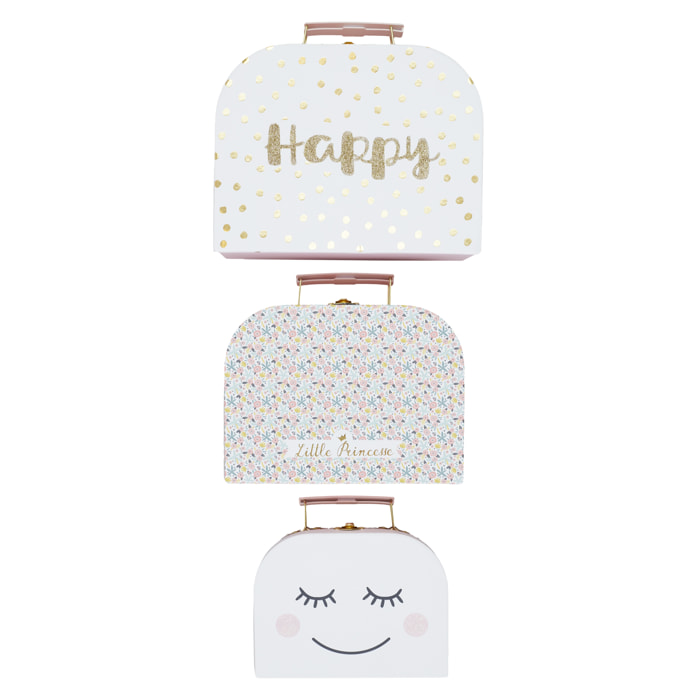 Valisette De Rangement Fille X3