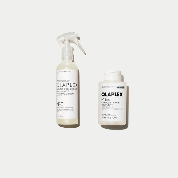 OLAPLEX Kit N°0 Intensive Bond Building Treatment + OLAPLEX N°3 Plus Hair Perfector