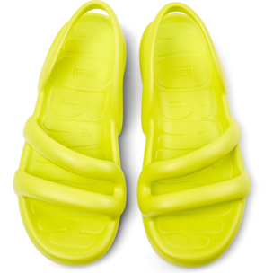 Sandalias - CAMPER Kobarah Flat - Amarillo - Sintético