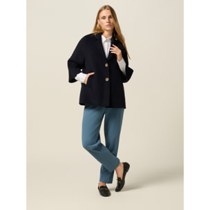 Oltre - Chaqueta combinada - Azul